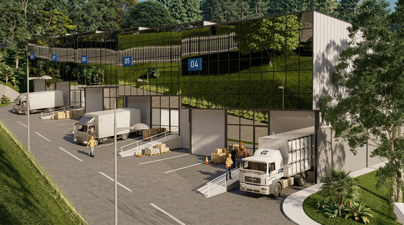 Centro logístico de microfulfillment de última milla