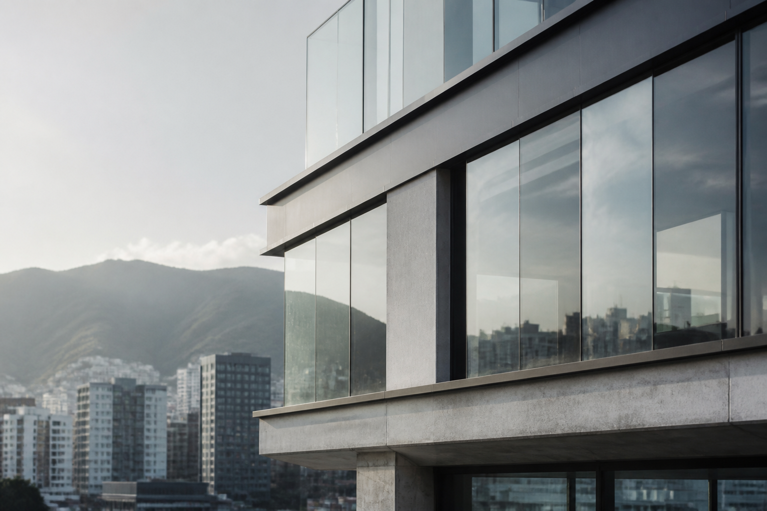 Arquitectura urbana moderna que refleja oportunidades de mercado